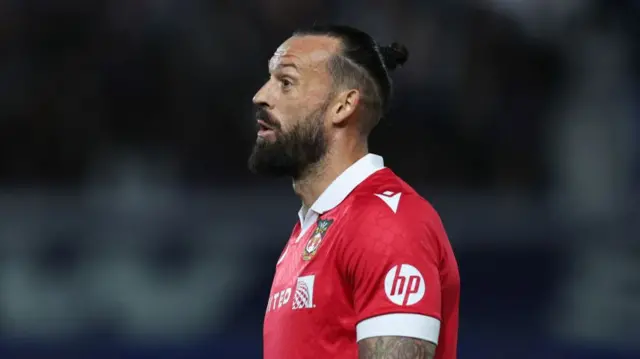 Wrexham striker Steven Fletcher