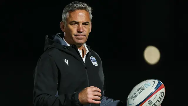Glasgow Warriors head coach Franco Smith