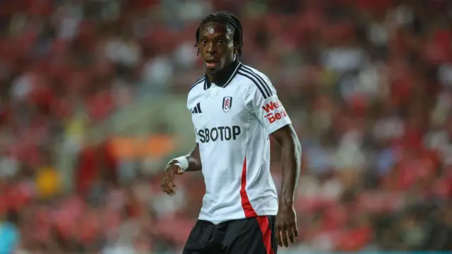 Martial Godo of Fulham during the pre-season friendly match between Benfica and Fulham at Estadio Algarve