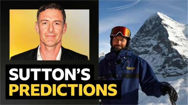 Sutton's predictions graphic with Ed Leigh