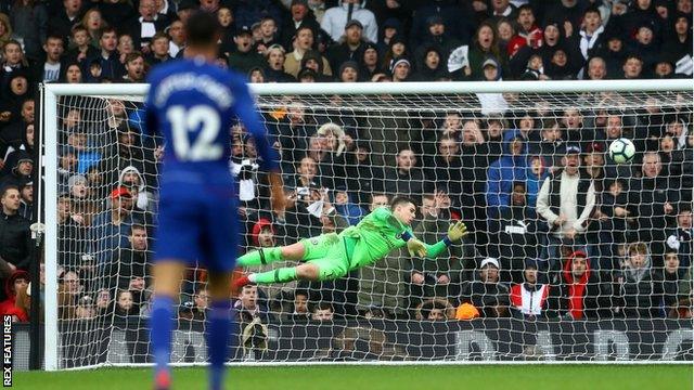 Chelsea keeper Kepa Arrizabalaga