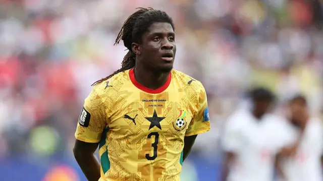 Ghana's Caleb Yirenkyi 