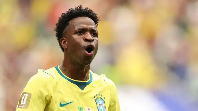 Vinicius Junior for Brazil.