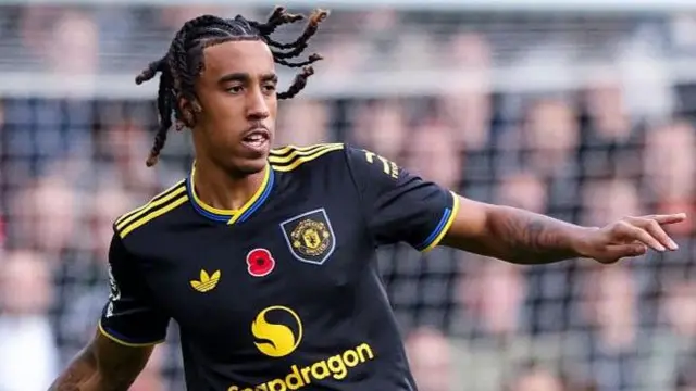 Manchester United defender Leny Yoro