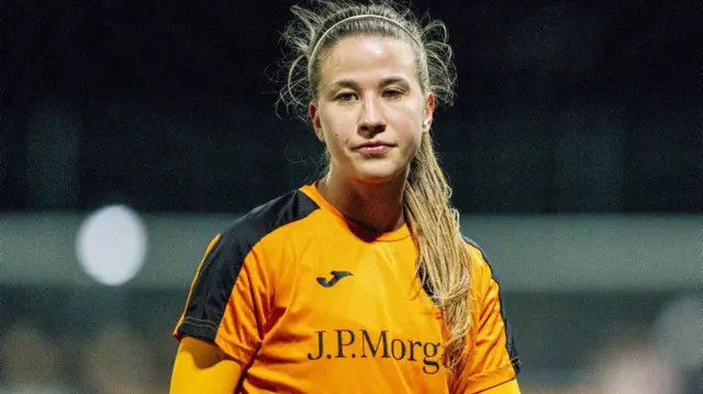 Natalia Wrobel scored the winning goal for Glasgow City