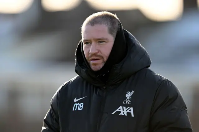 Matt Beard in training