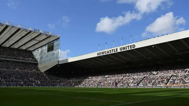 General view of St James Park