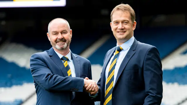 Steve Clarke and Ian Maxwell