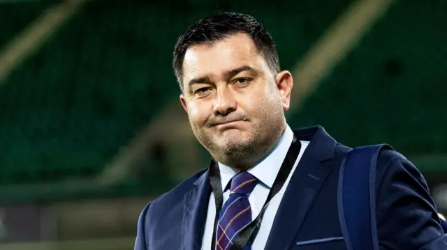 Scotland women head coach Pedro Martinez Losa