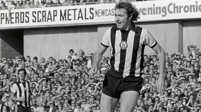 Newcastle player Tommy Cassidy in action