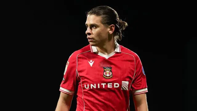 Wrexham midfielder George Dobson