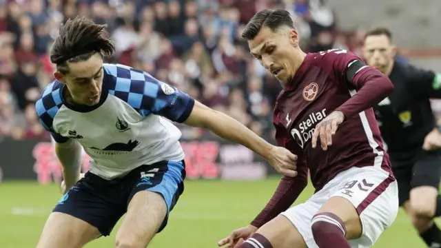 Falkirk v Hearts graphic