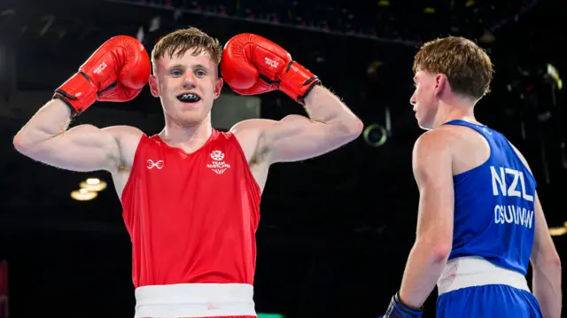 Nicholas Devlin of Team Scotland