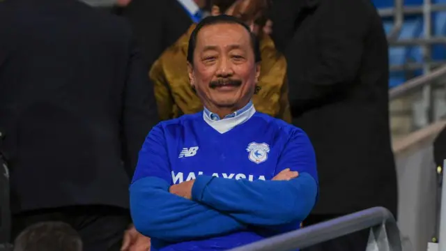 Cardiff owner Vincent Tan