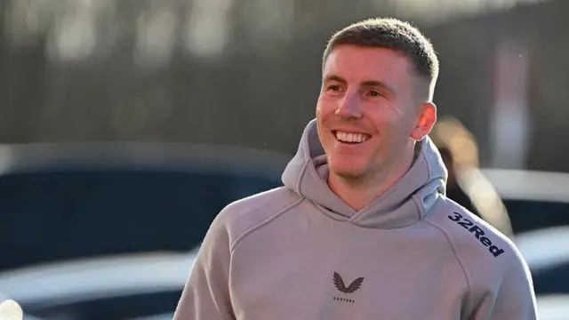 Matt Targett of Middlesbrough arrives for the Sky Bet Championship match between Middlesbrough and Southampton at the Riverside Stadium in Middlesbrough