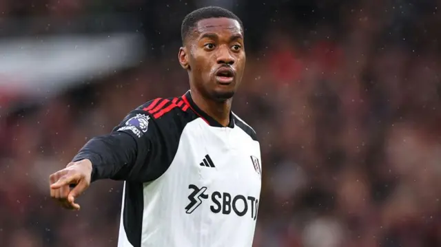 Tosin Adarabioyo in action for Fulham