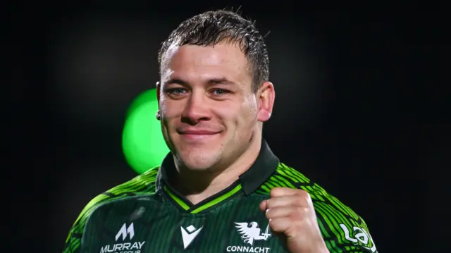 Tadgh McElroy pictured while with Connacht