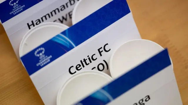 Celtic draw card