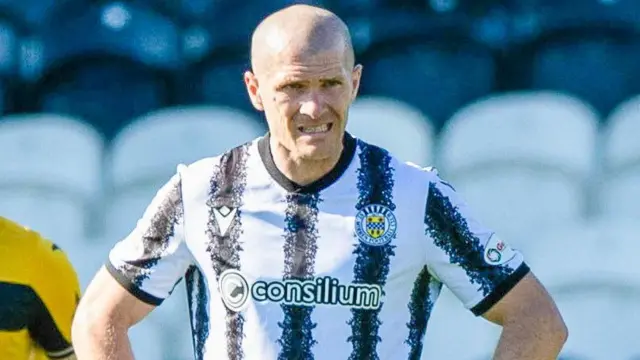 Alex Gogic scored an own goal in St Mirren's 2-0 defeat to Livingston