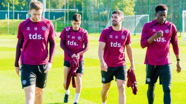 Hearts players