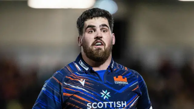 Marshall Sykes in action for Edinburgh