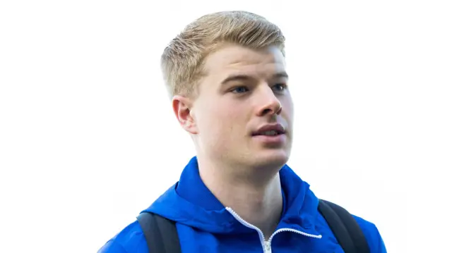 Zach Mitchell during his time with St Johnstone