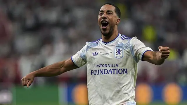  Youri Tielemans of Aston Villa