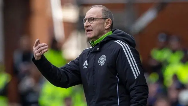 Martin O'Neill on the touchline