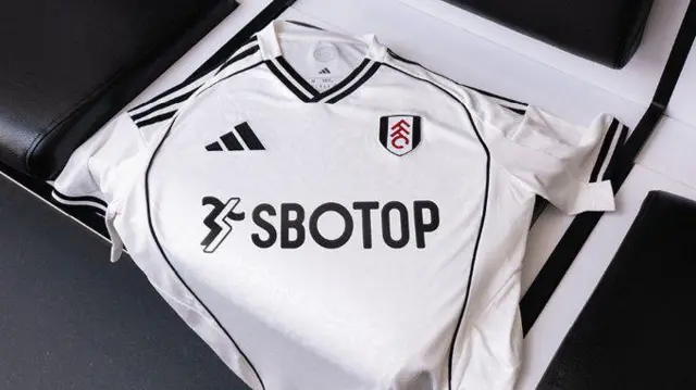 New Fulham home shirt