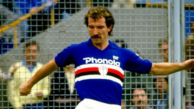 Graeme Souness at Sampdoria