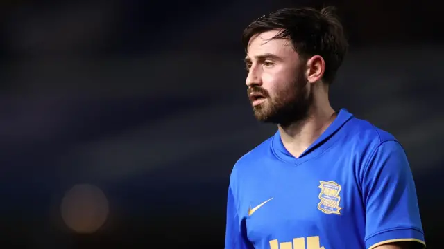 Patrick Roberts in action for Birmingham City