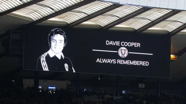 Davie Cooper tribute
