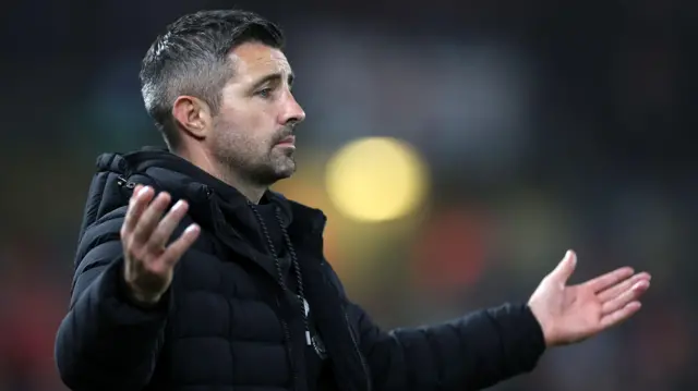 Alan Sheehan on the Swansea touchline 