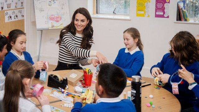 princess kate with children