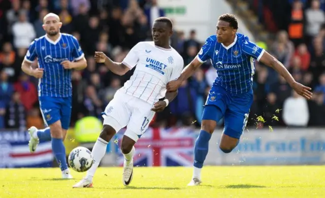 St Johnstone v Rangers