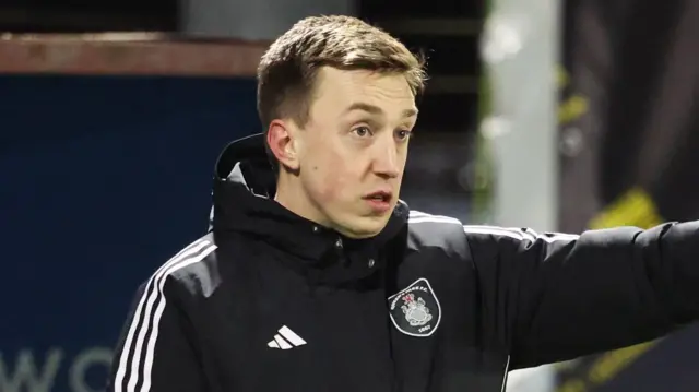 Queen's Park head coach Iain Robinson