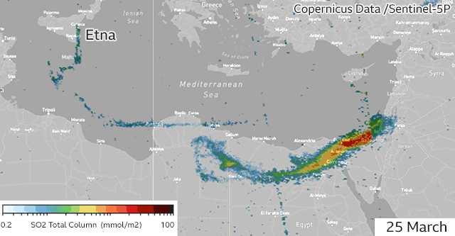 SO2 plume