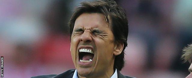 Sunderland boss Chris Coleman could not steer the Black Cats to safety in the Championship