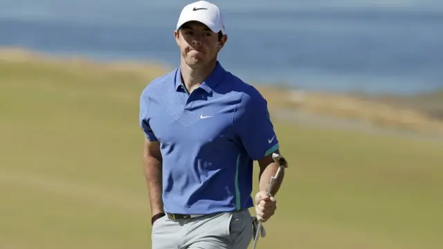 Rory McIlroy smiles