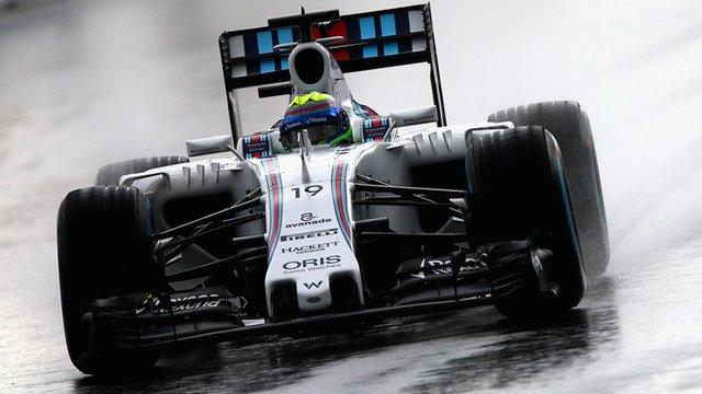 Felipe Massa was fastest in practice two