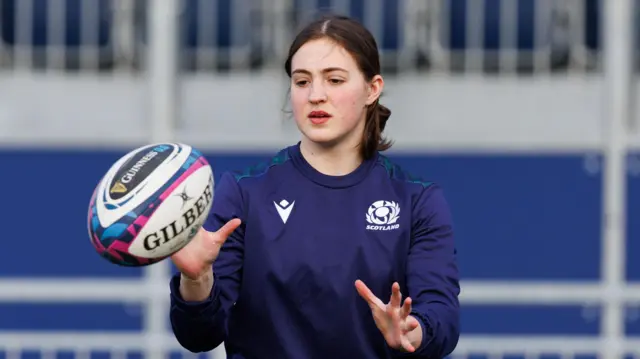 Nicole Flynn in Scotland training 