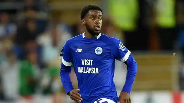 Raheem Conte of Cardiff City