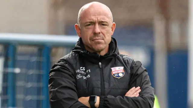 Craig Feroz's Montrose side are two points from safety with one game left
