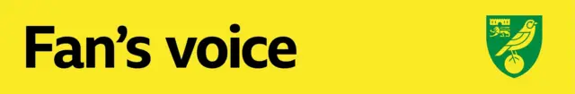 Norwich City fan's voice banner