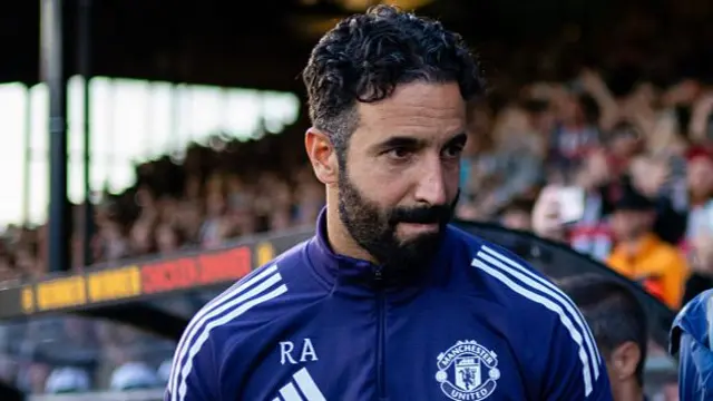 Manchester United manager Ruben Amorim