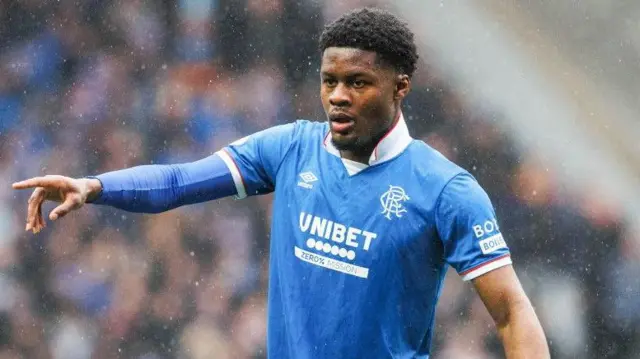 Tochi Chukwuani in action for Rangers last season