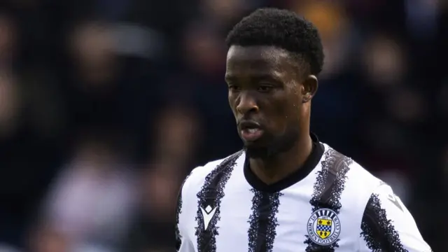 St Mirren forward Roland Idowu
