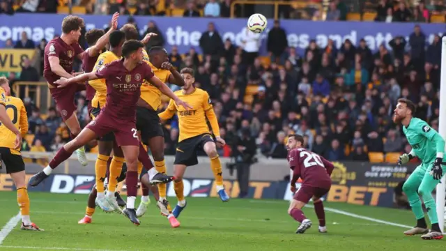 John Stones scores Manchester City's last-minute winner at Wolves