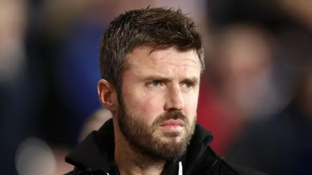 Middlesbrough manager Michael Carrick on the touchline 