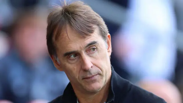 Julen Lopetegui managing West Ham